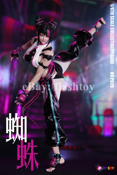 Preventa PLAY TOY P029 1/6 Female Fighter Spider Juri figura de acción de colección