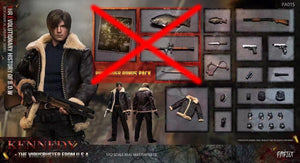 The Patriot Studio 1/12 Zombie Killer RPD Officer Leon Male Action Figure Model