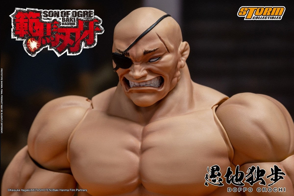 Storm Toys KIBK06 1/12 Son Of Ogre Baki Hanma Doppo Orochi Action Figure Model