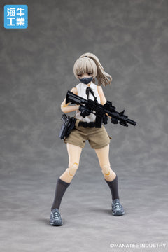 Presale Manatee Industry MI-02 1/12 Desktop Wars Arisa Female Action Figure Toy
