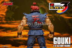 Preventa STORM ARENA SFSA07 1/12 Street Fighter Zero 3 Gouki modelo de figura de acción