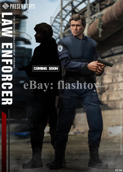 Preventa PRESENT TOYS PT-sp94 1/6 Law Enforcer Police Officer Murphy figura de colección