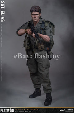 Presale DAMTOYS DMS047 1/6 Platoon Sergeant Elias 12" Male Action Figure Model