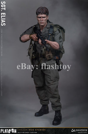 Presale DAMTOYS DMS047 1/6 Platoon Sergeant Elias 12" Male Action Figure Model