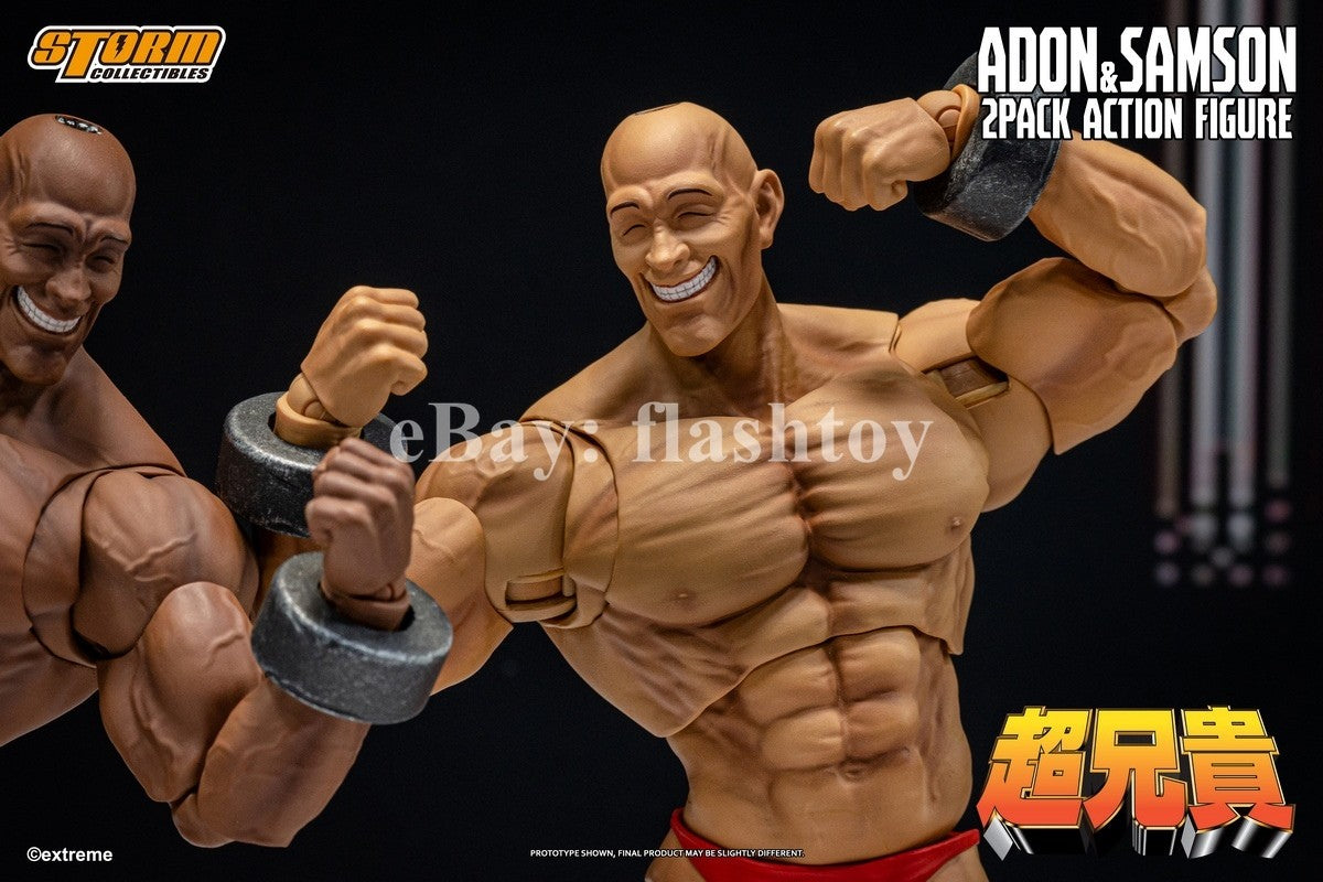 Preventa Storm Toys EXBR01 1/12 Adon & Samson Chou-Aniki 2-Pack figura de acción