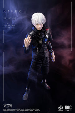 Preventa RocketToys ROC-025 1/6 Tokyo Ghoul Kaneki Ken figura de acción Battle Suit