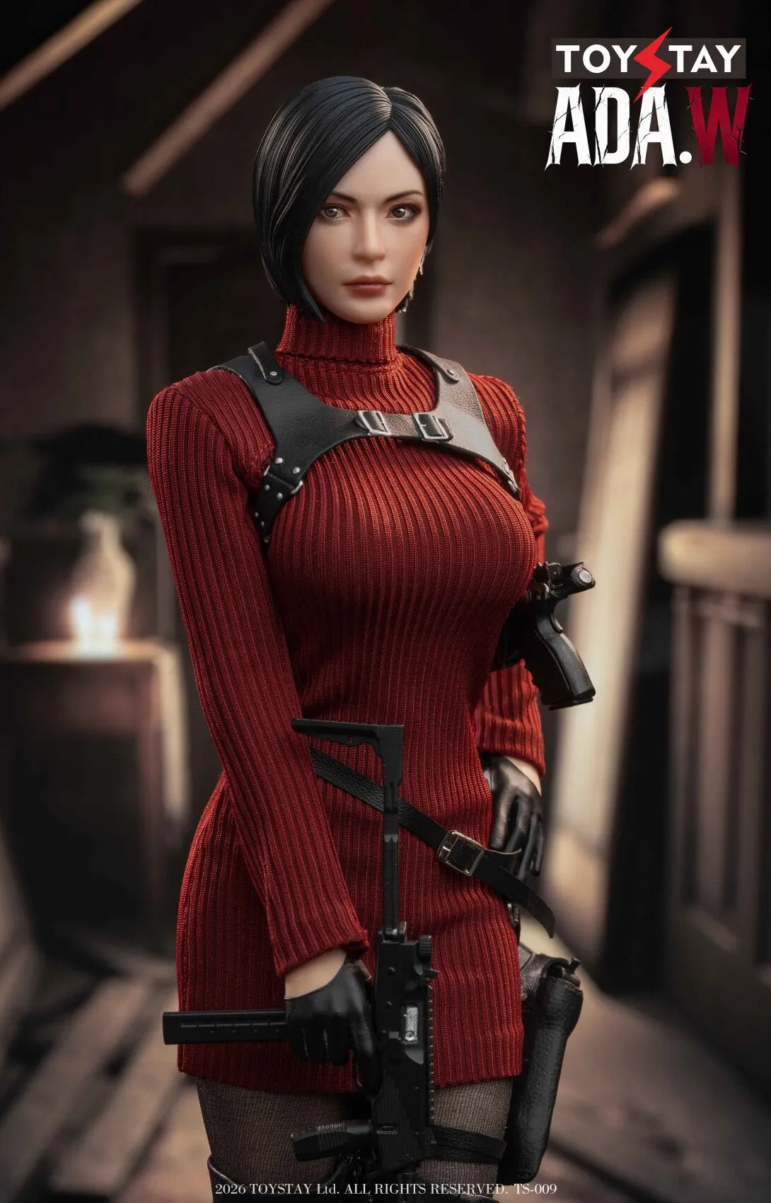 Presale TOYSTAY TS009 1/6 Resident Zombie Evil Crisis Ada Female Action Figure