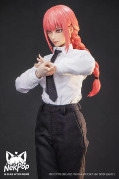 NekPop Studio NEK001 1/6 Chainsaw Man Makima figura de acción femenina de colección