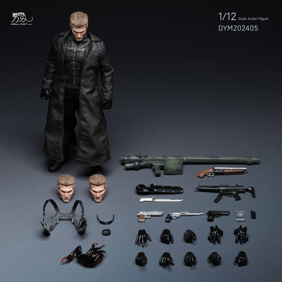 Vorverkauf Hell Cat DYM202405 1/12 Resident Evil Lord Ouroboros Wesker männliche Actionfigur Modell