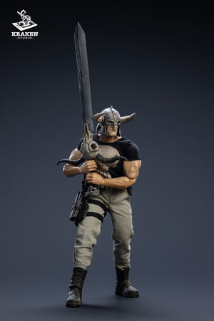 KRAKEN Studio 1/12 Crime Buster Frank 6" Male Action Figure Model Deluxe Ver.