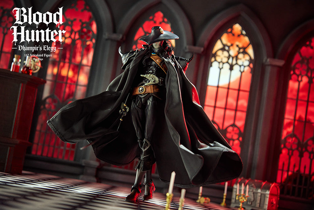 Précommande EGGTOYS 1/12 Blood Hunter - Figurine articulée masculine Dhampir's Elegy