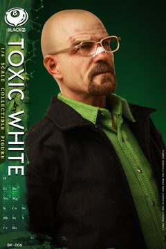 Black 8 Toys BK-006 1/6 Breaking Toxic Mr.White The Bad modelo de figura de acción