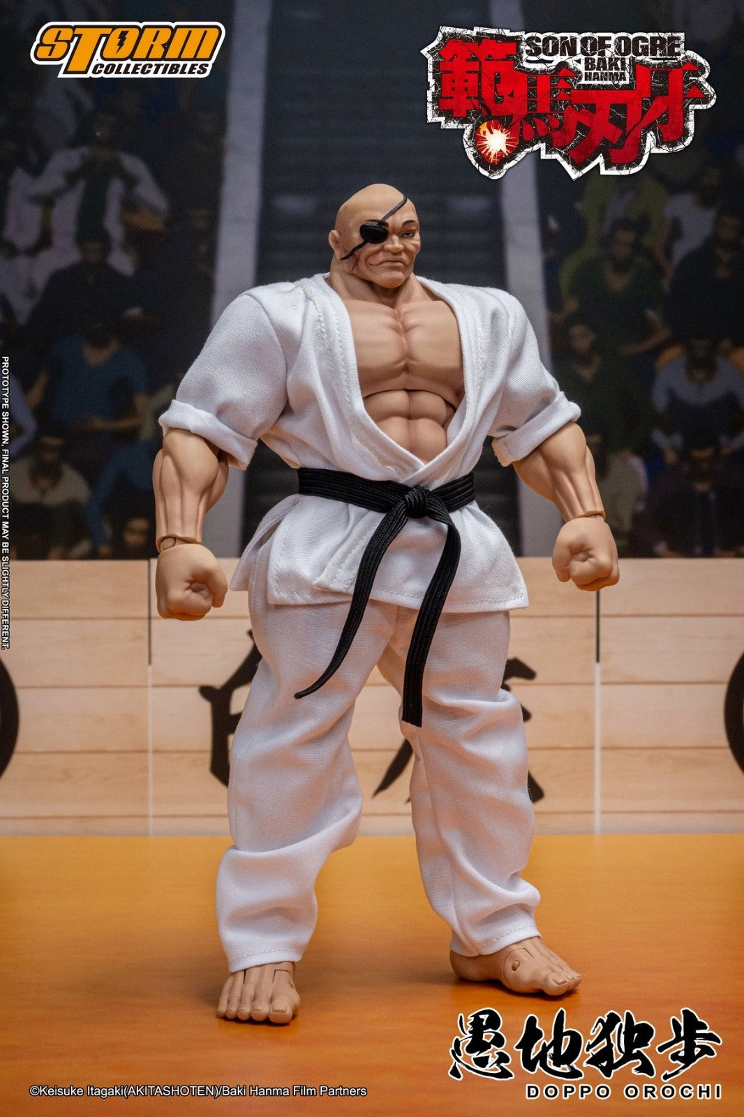Storm Toys KIBK06 1/12 Son Of Ogre Baki Hanma Doppo Orochi Action Figure Model