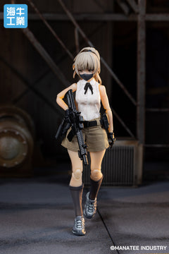 Presale Manatee Industry MI-02 1/12 Desktop Wars Arisa Female Action Figure Toy
