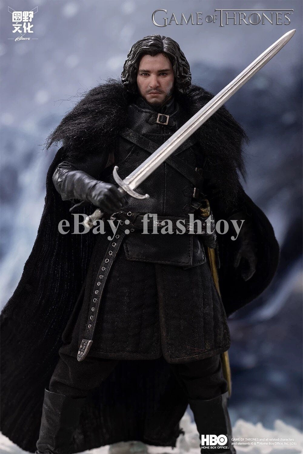 Presale YUANYE 1/12 Game of Thrones Jon Snow Male Action Figure Model Standard
