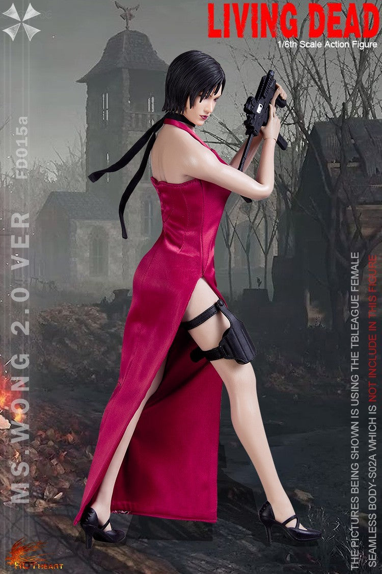 In Stock Hot Heart FD015B 1/6 Ada Accessories for 12" Female Figure Body