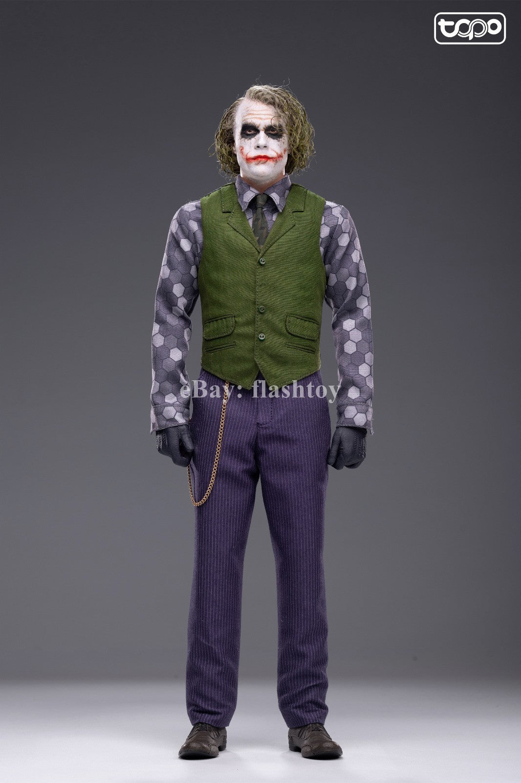 Presale TOPO TP037 1/6 Coat Suit Clothing Set for Joker Heath Ledger W/ Body
