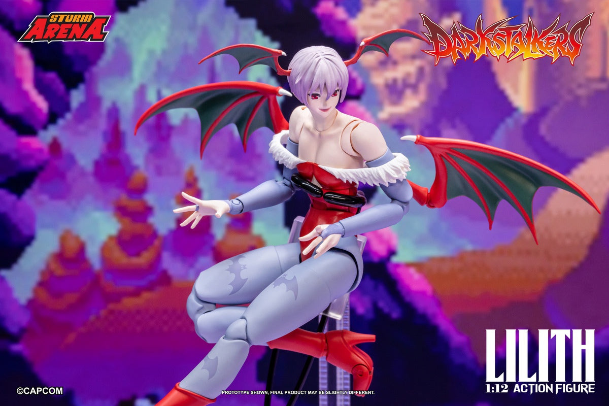 Presale Storm Arena DSSA01 1/12 Darkstalkers Lilith Female Action Figure Model