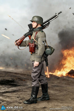 DID D80191 1/6 WWII German SS Polizei Division ZB30 Gunner Friedrich modelo de figura de acción