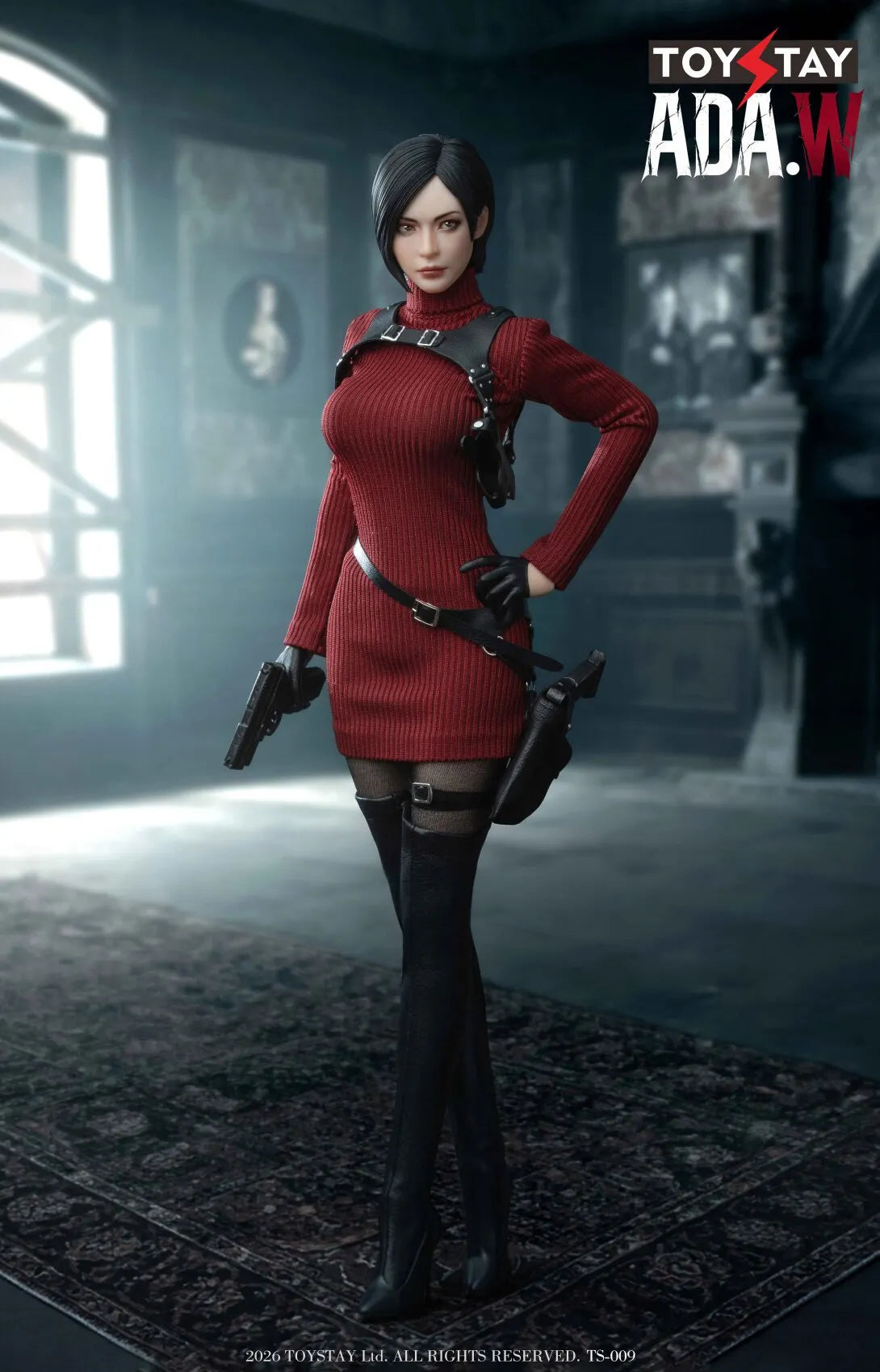 Presale TOYSTAY TS009 1/6 Resident Zombie Evil Crisis Ada Female Action Figure