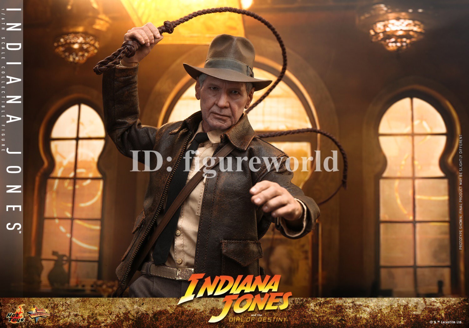 Hot Toys MMS716 1/6 Indiana Jones and the Dial of Destiny Action Figure Model