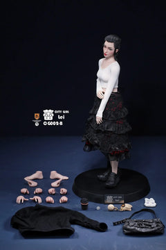 Mr.Z CG002B 1/6 City Girl Lei Collectible Female Action Figure Model Toy