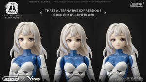 Romankey x VTOYS 1/12 MUSE 6" Female Action Figure Movable Eyes Model Toy