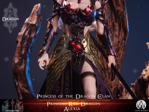 WAR STORY WS019B 1/6 Red Dragon Princess Alexia Female Action Figure Model Toy