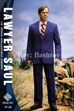 Preventa PRESENT TOYS PT-sp93 1/6 Saul Lawyer Goodman modelo de figura de acción masculina