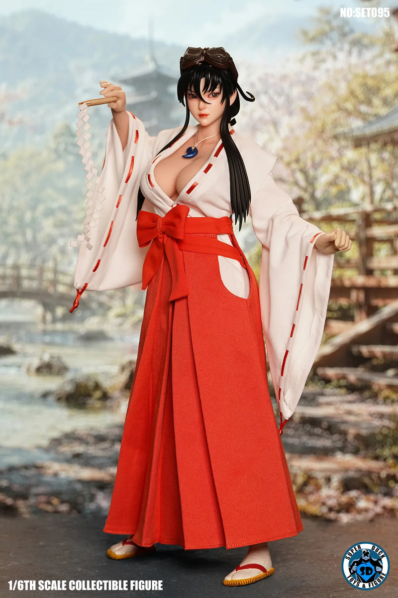 Presale SUPER DUCK SET095 1/6 Sengoku Blade Koyori Female Action Figure Model