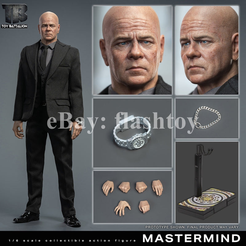 Presale TOYS BATTALION TB021 1/6 Mastermind 12" Male Action Figure Model Toy