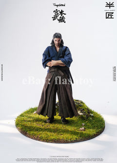 Presale HALF CARFT 1/12 Miyamoto 6" Collectible Male Action Figure Model Toy