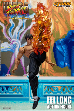 Storm Toys CPSF24 1/12 ULTRA STREET FIGHTER II FEI LONG Male Action Figure Model