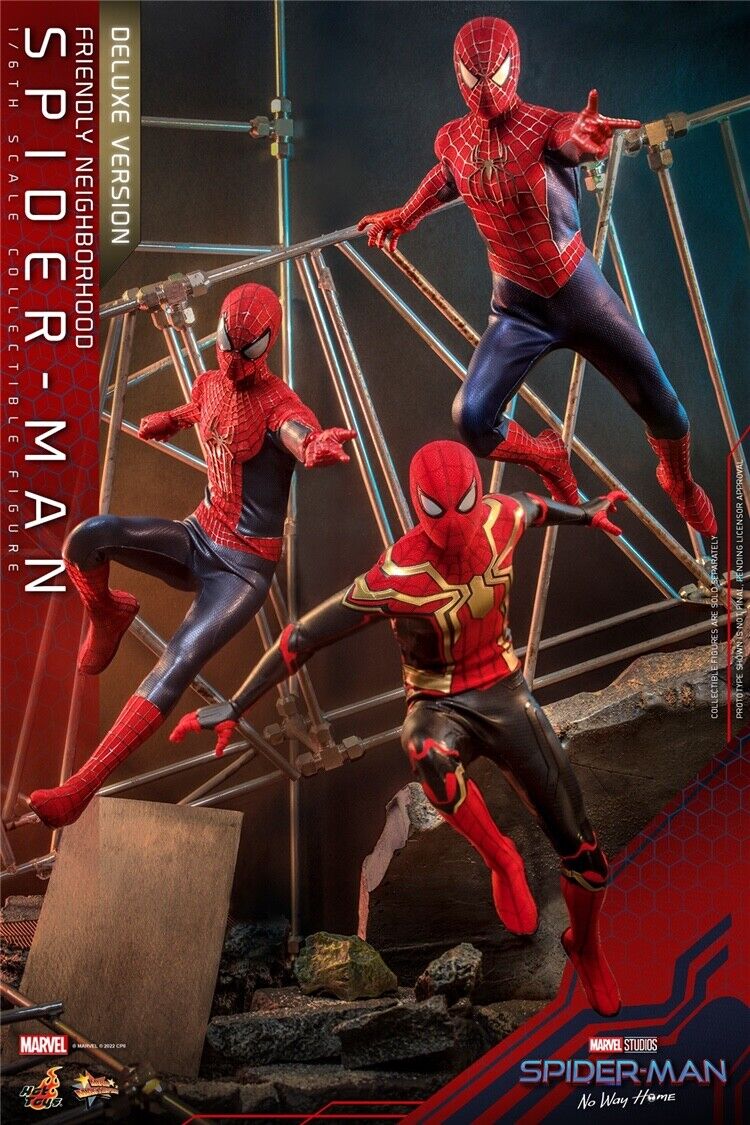 Hot Toys MMS662 1/6 Spider-Man: No Way Home Tobey Maguire 12" Figure Deluxe Ver.