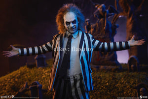 Sideshow 100490 1/6 Beetlejuice Michael Keaton 12" Male Action Figure Model Toy