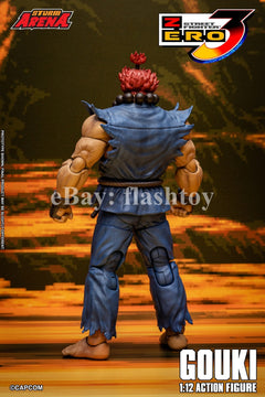 Preventa STORM ARENA SFSA07 1/12 Street Fighter Zero 3 Gouki modelo de figura de acción