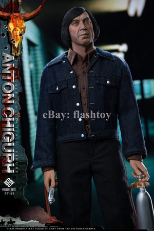 PRESENT TOYS PT-sp69 1/6 Anton Chigurh Collectible Male Action Figure Model Toy