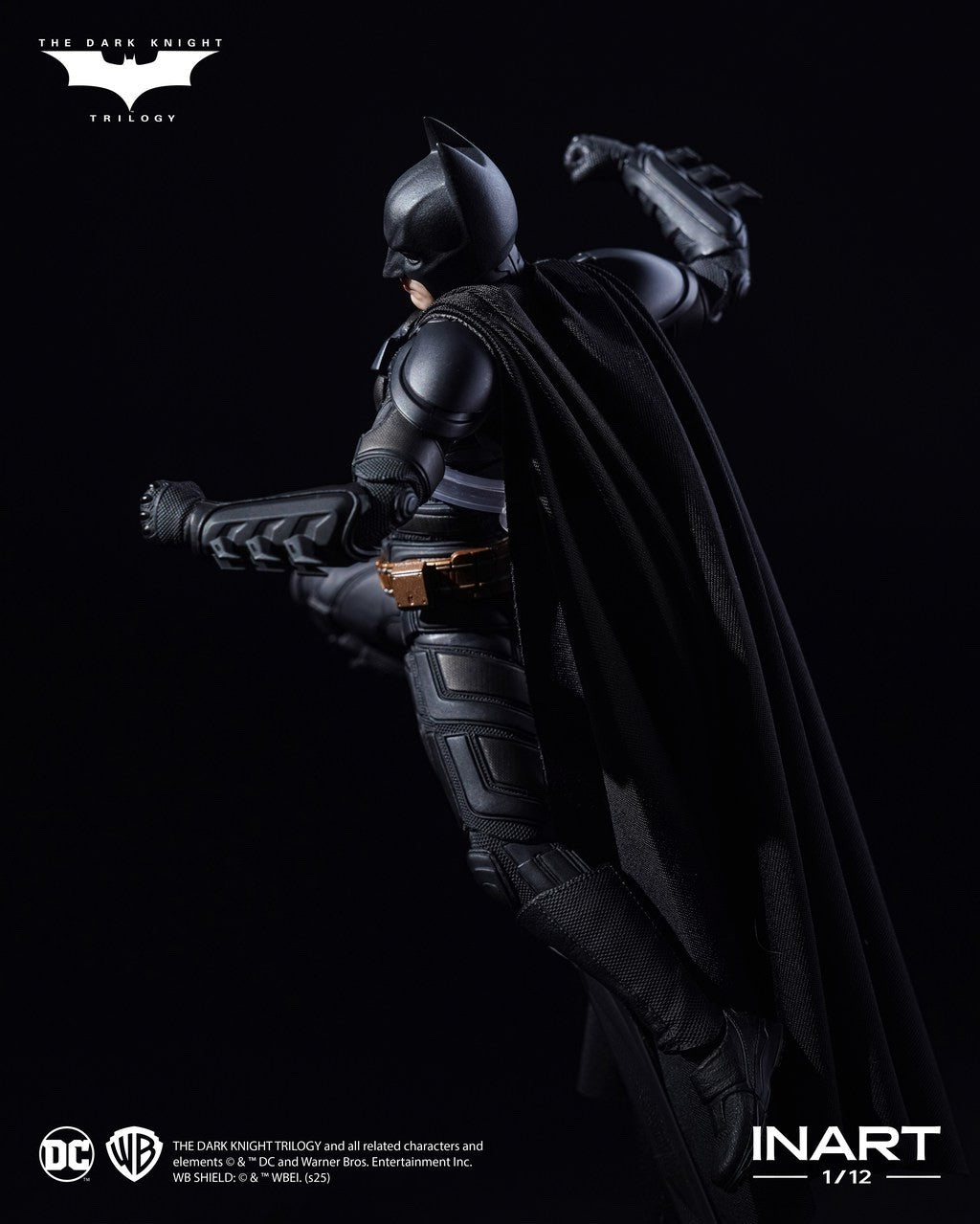 QueenStudios INART HgM0001S 1/12 Bat Man Bale 6" Male Action Figure Standard Ver