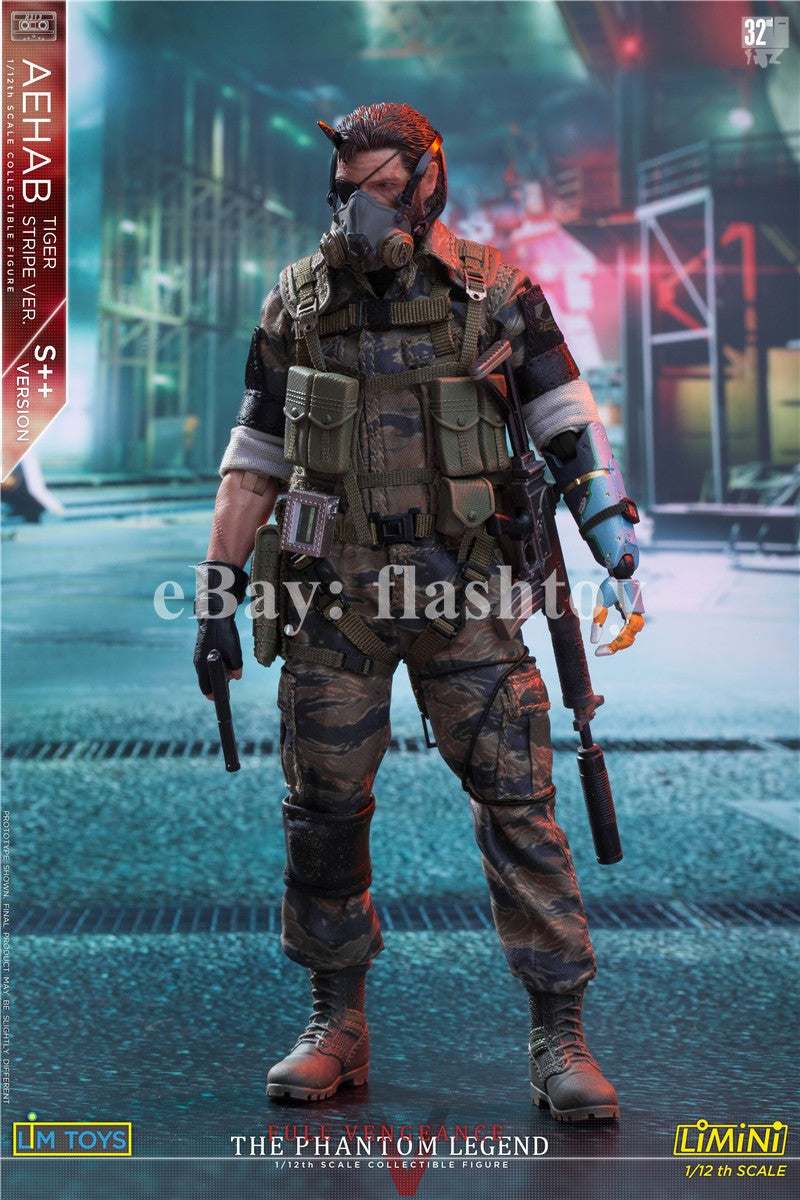 Presale LIMTOYS 1/12 Solid Snake Ishmel 6" Male Action Figure Model Toy S++ Ver.