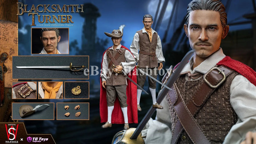 Vorverkauf SWTOYS×TGToys FS053 1/6 Blacksmith Turner Sammel-Actionfigur Spielzeug