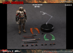 Preventa BROTOYS GB003 1/12 Light Warrior 7" modelo de figura de acción versión de lujo.
