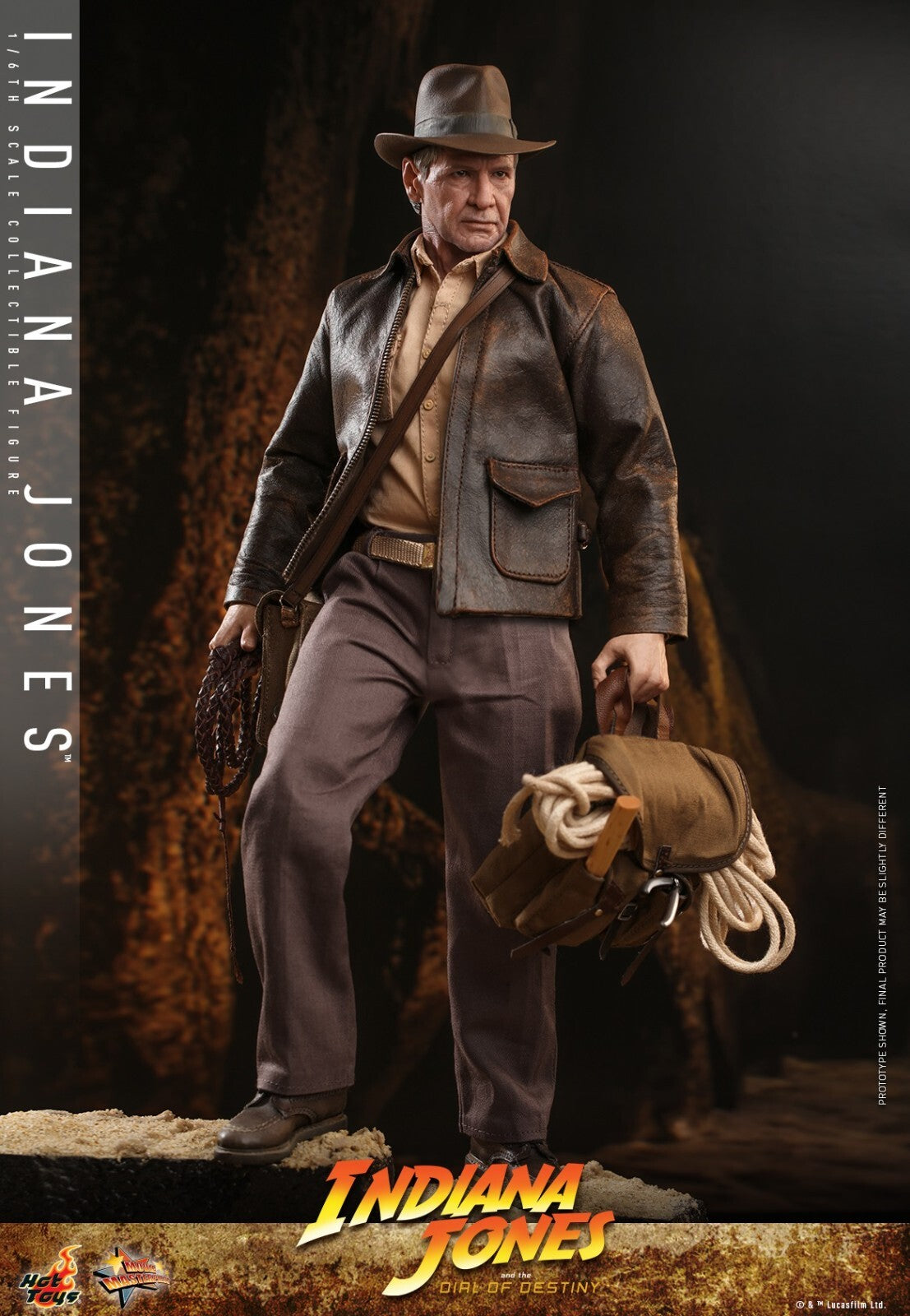 Hot Toys MMS716 1/6 Indiana Jones and the Dial of Destiny Male Action Figure Toy