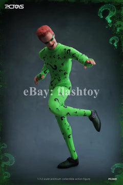 Preventa PCTOYS PC2601 1/12 Forever Riddler Carrey figura de acción masculina de colección