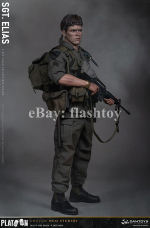 Presale DAMTOYS DMS047 1/6 Platoon Sergeant Elias 12" Male Action Figure Model