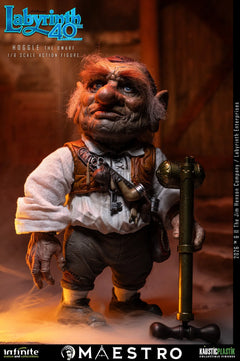Preventa Infinite 1/6 Labyrinth Jareth Hoggle The Dwarf figura de acción de colección
