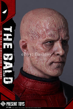PRESENT TOYS PT-sp88 1/6 The Bald cabeza esculpida fit 12" HT Male modelo de figura Body