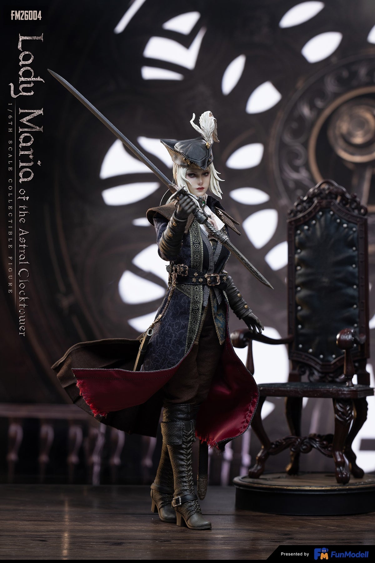 Presale FunModell FM26004 1/6 Bloodborne Curse Hunter Lady Mar Action Figure Toy