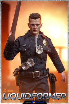 Preventa FunModell FM26003 1/12 Terminator Robot T1000 modelo de figura de acción