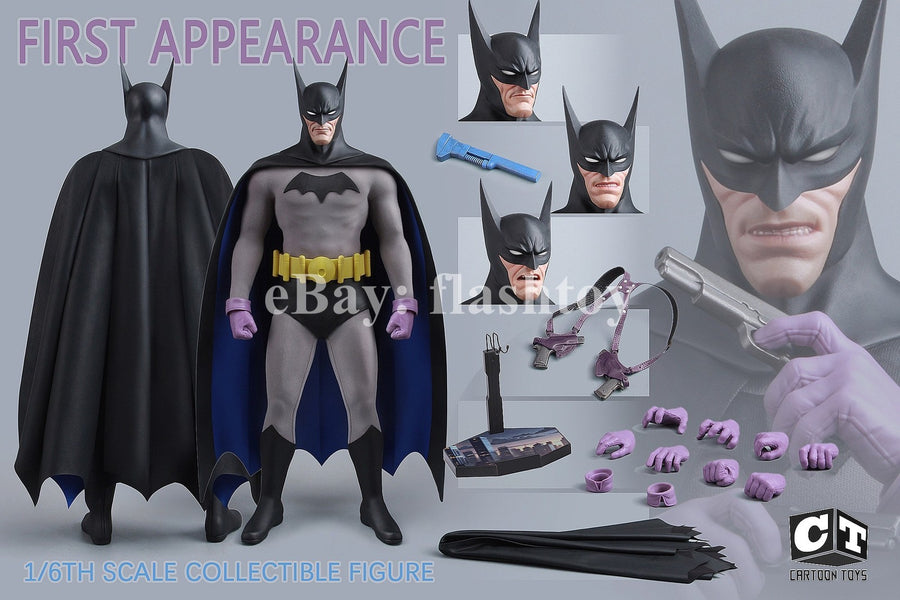 Preventa CARTOON TOYS CT01 The First Appearance 12" figura de acción masculina de colección