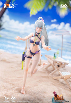 Preventa HASUKI PA013 1/12 Bikini Girl figura de acción de colección Toy versión de lujo.
